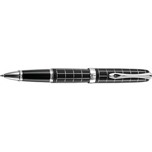 DIPLOMAT D40101030 Excellence A+ Stylo Roller Rhomb Guilloché Noir Mat Chrome Résistant et Élégant Garantie 5 Ans - Publicité DIPLOMAT D40101030 Excellence A+ Stylo Roller Rhomb Guilloché Noir Mat Chrome Résistant et Élégant Garantie 5 Ans - Publicité