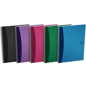 Oxford 100101918 Bloc avec spirale, couleurs assorties - Publicité Oxford 100101918 Bloc avec spirale, couleurs assorties - Publicité