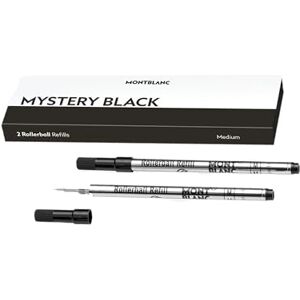 MONTBLANC Lot de 2 recharges de stylo-bille Noir (Mystery Black) M - Publicité MONTBLANC Lot de 2 recharges de stylo-bille Noir (Mystery Black) M - Publicité