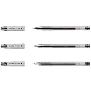 PILOT G-TEC C4 Blister de 3 Rollers Encre Gel Pointe Extra Fine Noir - Publicité PILOT G-TEC C4 Blister de 3 Rollers Encre Gel Pointe Extra Fine Noir - Publicité