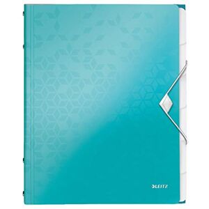 Leitz Trieur A4, Contient jusqu'à 200 Feuilles, Index Intégré à 6 Onglets, Fermeture Élastique, Menthe Métallisé, WOW, 46330051 - Publicité Leitz Trieur A4, Contient jusqu'à 200 Feuilles, Index Intégré à 6 Onglets, Fermeture Élastique, Menthe Métallisé, WOW, 46330051 - Publicité