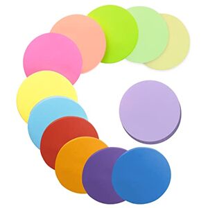 YZDZSW 12 couleurs de notes autocollantes colorées Bloc-notes ronds colorés Super Sticky Notes Accessoire Bureau, Maison, École, Réunion (ronds, 600 feuilles + 60 x 60 mm) - Publicité YZDZSW 12 couleurs de notes autocollantes colorées Bloc-notes ronds colorés Super Sticky Notes Accessoire Bureau, Maison, École, Réunion (ronds, 600 feuilles + 60 x 60 mm) - Publicité