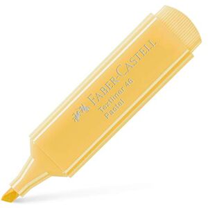 Faber-Castell 154667 Surligneur TEXTLINER 1546 pastel 3 épaisseurs de trait : 5 mm, 2 mm et 1 mm. Couleur pastel : vanille 1 pièce - Publicité Faber-Castell 154667 Surligneur TEXTLINER 1546 pastel 3 épaisseurs de trait : 5 mm, 2 mm et 1 mm. Couleur pastel : vanille 1 pièce - Publicité