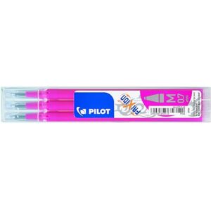 PILOT FriXion Ball Set de 3 recharges Rose Pointe Moyenne (Lot de 1) - Publicité PILOT FriXion Ball Set de 3 recharges Rose Pointe Moyenne (Lot de 1) - Publicité