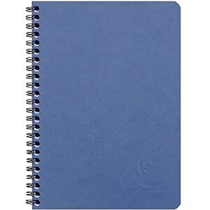 Clairefontaine 785664C Collection Nomaddict (ex Age Bag) Un Carnet à Pochettes Bleu A5 120 Pages Détachables Lignées + 3 Intercalaires avec Poches de Rangement Couverture Carte Lustrée Grain Cuir - Publicité Clairefontaine 785664C Collection Nomaddict (ex Age Bag) Un Carnet à Pochettes Bleu A5 120 Pages Détachables Lignées + 3 Intercalaires avec Poches de Rangement Couverture Carte Lustrée Grain Cuir - Publicité