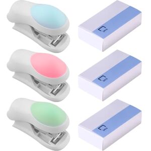 TYFGRT Lot De 3 Mini Agrafeuses, Petites Agrafeuses Colorées, Agrafeuses Avec Agrafes, Agrafeuses Portables, Agrafeuses Mignonnes Pour Étudiants, Adaptées À La Maison, À L'École, Au Bureau - Publicité TYFGRT Lot De 3 Mini Agrafeuses, Petites Agrafeuses Colorées, Agrafeuses Avec Agrafes, Agrafeuses Portables, Agrafeuses Mignonnes Pour Étudiants, Adaptées À La Maison, À L'École, Au Bureau - Publicité