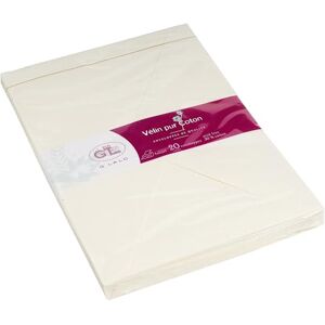 Clairefontaine G. Lalo 20900L Un Paquet de 20 Enveloppes Crème 16,2x22,9 cm 125g Fermeture Gommée Vélin Pur Coton, Crème - Publicité Clairefontaine G. Lalo 20900L Un Paquet de 20 Enveloppes Crème 16,2x22,9 cm 125g Fermeture Gommée Vélin Pur Coton, Crème - Publicité