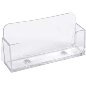 Exacompta Réf. 71058D 1 distributeur de cartes de visite 1 compartiment profondeur de 18 mm pour 50 cartes de visite Monobloc Dimensions : Prof.3,4 x larg.10,2 x Haut.4,7 cm Transparent - Publicité Exacompta Réf. 71058D 1 distributeur de cartes de visite 1 compartiment profondeur de 18 mm pour 50 cartes de visite Monobloc Dimensions : Prof.3,4 x larg.10,2 x Haut.4,7 cm Transparent - Publicité