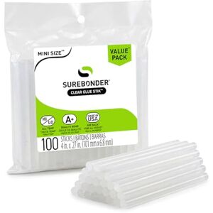 Surebonder FPC Colle Tout Usage Stik Mini Sticks-.28-inch x 4 100/Pkg, d'autres, Multicolore - Publicité Surebonder FPC Colle Tout Usage Stik Mini Sticks-.28-inch x 4 100/Pkg, d'autres, Multicolore - Publicité