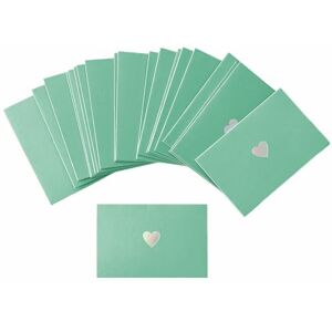 CZAKOMIX Lot de 40 mini enveloppes en papier nacré Pour bricolage, mariage, Noël, Saint-Valentin, fête d'anniversaire (vert clair nacré) - Publicité CZAKOMIX Lot de 40 mini enveloppes en papier nacré Pour bricolage, mariage, Noël, Saint-Valentin, fête d'anniversaire (vert clair nacré) - Publicité