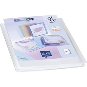 Viquel Protège documents personnalisable Reliure Format A4 Porte vues 120 Vues (60 pochettes) Propysoft Pochettes transparentes et lisses Incolore translucide - Publicité Viquel Protège documents personnalisable Reliure Format A4 Porte vues 120 Vues (60 pochettes) Propysoft Pochettes transparentes et lisses Incolore translucide - Publicité