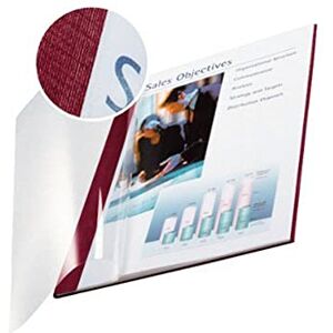 Leitz Chemises Souples, Lot de 10, Dos 3,5 mm, Bordeaux, ImpressBIND, 73980028 - Publicité Leitz Chemises Souples, Lot de 10, Dos 3,5 mm, Bordeaux, ImpressBIND, 73980028 - Publicité