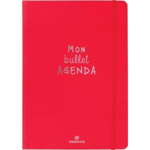 Oberthur 1 Agenda Semainier Septembre 2026 à Août 2027 Format A5 Collection Agenda Bullet Format 15 x 21 cm Coloris Rouge - Publicité Oberthur 1 Agenda Semainier Septembre 2026 à Août 2027 Format A5 Collection Agenda Bullet Format 15 x 21 cm Coloris Rouge - Publicité