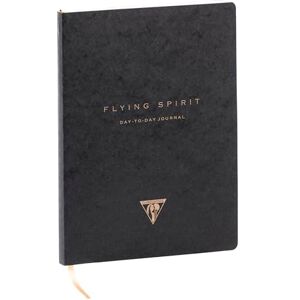Clairefontaine 102746C Un Daytoday Journal 19x25 cm 192 Pages Dot Couverture Cartonnée Noire Poche Marque-page Elastique Collection Flying Spirit 5 motifs au dos, livraison aléatoire - Publicité Clairefontaine 102746C Un Daytoday Journal 19x25 cm 192 Pages Dot Couverture Cartonnée Noire Poche Marque-page Elastique Collection Flying Spirit 5 motifs au dos, livraison aléatoire - Publicité