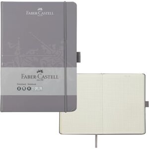 Faber-Castell 27825 Carnet de notes DIN A5 dapple gray, quadrillé, 100 g/m², 194 pages papier FSC-Mix, 145 x 210 mm - Publicité Faber-Castell 27825 Carnet de notes DIN A5 dapple gray, quadrillé, 100 g/m², 194 pages papier FSC-Mix, 145 x 210 mm - Publicité