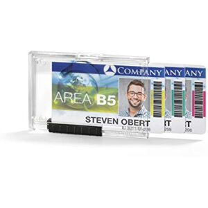 Durable Porte-badge de sécurité rigide Push Box Pour 3 cartes Format 54 x 87 mm Boite de 10 892019 - Publicité Durable Porte-badge de sécurité rigide Push Box Pour 3 cartes Format 54 x 87 mm Boite de 10 892019 - Publicité