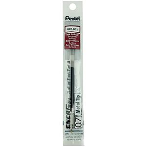 Pentel Recharge pour stylo roller gel LR7, bordeaux - Publicité Pentel Recharge pour stylo roller gel LR7, bordeaux - Publicité