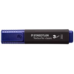 Staedtler Textsurfer Classic , Lot de 10 surligneurs de couleur noire, Largeur de trait de 1 à 5 mm, 364 C-9 - Publicité Staedtler Textsurfer Classic , Lot de 10 surligneurs de couleur noire, Largeur de trait de 1 à 5 mm, 364 C-9 - Publicité