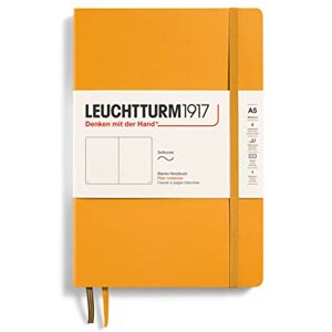 LEUCHTTURM1917 363402 Carnet de notes Medium (A5), Couverture souple, 123 pages numérotées, Rising Sun, blanc - Publicité LEUCHTTURM1917 363402 Carnet de notes Medium (A5), Couverture souple, 123 pages numérotées, Rising Sun, blanc - Publicité