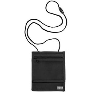 Pagna Porte-documents tour de cou XL noir basic durable - Publicité Pagna Porte-documents tour de cou XL noir basic durable - Publicité