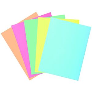 Exacompta Réf. 332100E Paquet de 5 chemises rigides avec 2 rabats SUPER 210 g/m² couleurs pastel chemises certifiées PEFC™- dimensions 24 x 32cm pour documents format A4 5 couleurs assorties - Publicité Exacompta Réf. 332100E Paquet de 5 chemises rigides avec 2 rabats SUPER 210 g/m² couleurs pastel chemises certifiées PEFC™- dimensions 24 x 32cm pour documents format A4 5 couleurs assorties - Publicité