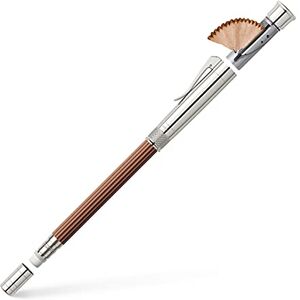 Graf von Faber-Castell Crayon Parfait Magnum platine et bois - Publicité Graf von Faber-Castell Crayon Parfait Magnum platine et bois - Publicité