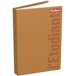 L'Etudiant Agenda Scolaire 2025 2026 Couverture PVC 12X18cm journalier Camel - Publicité L'Etudiant Agenda Scolaire 2025 2026 Couverture PVC 12X18cm journalier Camel - Publicité
