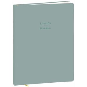 QUO VADIS Livre d'or Pastel Vert clair 21x27 cm Papier Clairefontaine blanc Fabrication française - Publicité QUO VADIS Livre d'or Pastel Vert clair 21x27 cm Papier Clairefontaine blanc Fabrication française - Publicité