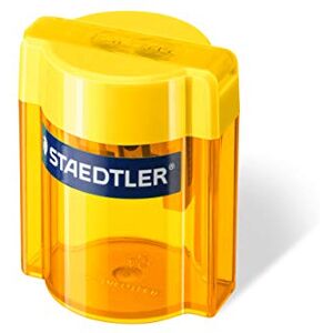 Staedtler Superjumbo 513 006 Double taille-crayon, 1 pièce (couleurs assorties) - Publicité Staedtler Superjumbo 513 006 Double taille-crayon, 1 pièce (couleurs assorties) - Publicité
