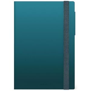 LEGAMI Agenda hebdomadaire 2026-2027, Deep Teal, 16 mois, format moyen, agenda de septembre 2026 à décembre 2027, fermeture à élastique, papier certifié FSC, avec agenda mensuel, 12 x 18 cm - Publicité LEGAMI Agenda hebdomadaire 2026-2027, Deep Teal, 16 mois, format moyen, agenda de septembre 2026 à décembre 2027, fermeture à élastique, papier certifié FSC, avec agenda mensuel, 12 x 18 cm - Publicité