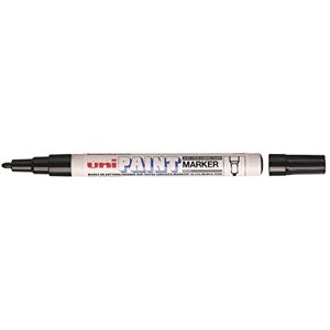 uni-ball Uniball Uni Paint PX21/N Marqueur peinture à huile Pointe fine ogive Encre à pigmentation Noir - Publicité uni-ball Uniball Uni Paint PX21/N Marqueur peinture à huile Pointe fine ogive Encre à pigmentation Noir - Publicité