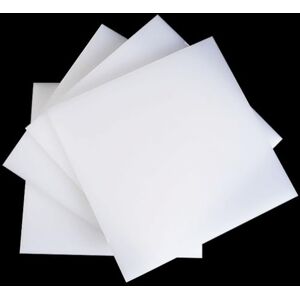 ALANIZ Feuille de plastique PP rigide blanche format A4 210 x 297 mm, panneau en polypropylène extrudé de qualité alimentaire, matériau de découpe imperméable et durable(1mm 3 Pcs) - Publicité ALANIZ Feuille de plastique PP rigide blanche format A4 210 x 297 mm, panneau en polypropylène extrudé de qualité alimentaire, matériau de découpe imperméable et durable(1mm 3 Pcs) - Publicité