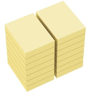 ZCZN Feuilles autocollantes 51 x 38 mm, notes autocollantes de 1400 feuilles, 100 feuilles par bloc, feuilles autocollantes, convient pour mémos, messages, rappels – 14 blocs - Publicité ZCZN Feuilles autocollantes 51 x 38 mm, notes autocollantes de 1400 feuilles, 100 feuilles par bloc, feuilles autocollantes, convient pour mémos, messages, rappels – 14 blocs - Publicité