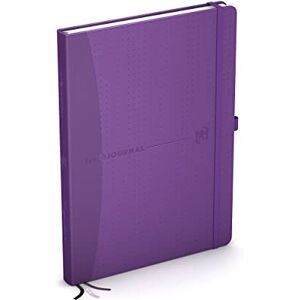 Oxford Agenda Perpétuel My Journal A5 Grille à Points 5mm 288 Pages Cousues Couverture Polyuréthane Violet Français - Publicité Oxford Agenda Perpétuel My Journal A5 Grille à Points 5mm 288 Pages Cousues Couverture Polyuréthane Violet Français - Publicité