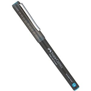 Faber-Castell Roller Faber Castell 1.5mm bleu clair - Publicité Faber-Castell Roller Faber Castell 1.5mm bleu clair - Publicité