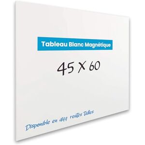 Vivol Tableau blanc Magnétique panneau Sans Cadre Tableau magnétique avec étagère à crayons Tableau feutre mural Mur magnétique 8 tailles Magnétique effacable (45 x 60, Blanc) - Publicité Vivol Tableau blanc Magnétique panneau Sans Cadre Tableau magnétique avec étagère à crayons Tableau feutre mural Mur magnétique 8 tailles Magnétique effacable (45 x 60, Blanc) - Publicité