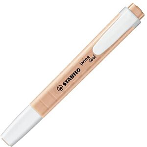 STABILO Surligneur swing cool Pastel- 1 surligneur teint de pêche - Publicité STABILO Surligneur swing cool Pastel- 1 surligneur teint de pêche - Publicité