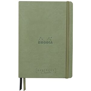 Rhodia 194446C Carnet Rigide Goalbook Creation Céladon A5 14,8 x 21 cm Pointillés Dot 160 pages Papier Clairefontaine Maya Noir 120 g/m² 2 Rubans Couverture Simili Cuir - Publicité Rhodia 194446C Carnet Rigide Goalbook Creation Céladon A5 14,8 x 21 cm Pointillés Dot 160 pages Papier Clairefontaine Maya Noir 120 g/m² 2 Rubans Couverture Simili Cuir - Publicité