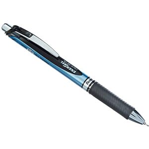 Pentel BLN75-A Roller encre gel Pointe métal 0,5 mm Noir - Publicité Pentel BLN75-A Roller encre gel Pointe métal 0,5 mm Noir - Publicité