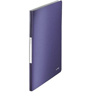 Leitz Reliure Protège-Documents A4, 20 Pochettes, 40 Pages, Pochettes Transparentes, Bleu Titan, Style, 39580069 - Publicité Leitz Reliure Protège-Documents A4, 20 Pochettes, 40 Pages, Pochettes Transparentes, Bleu Titan, Style, 39580069 - Publicité