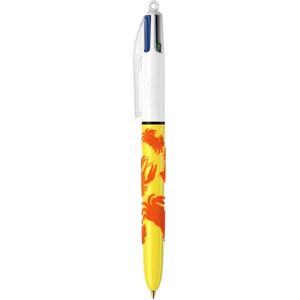 BIC 4 Couleurs Velours Stylos-Bille Rétractables Pointe Moyenne (10 mm) Corps Assortis Motif Vie Marine Boîte de 12 - Publicité BIC 4 Couleurs Velours Stylos-Bille Rétractables Pointe Moyenne (10 mm) Corps Assortis Motif Vie Marine Boîte de 12 - Publicité