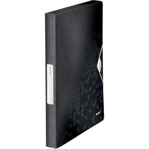 Leitz – Boîte de Classement A4, PP 30 mm, Capacité 250 Feuilles, Fermeture Élastique, Étiquette pour Identification, Noir WOW, 46290095 - Publicité Leitz – Boîte de Classement A4, PP 30 mm, Capacité 250 Feuilles, Fermeture Élastique, Étiquette pour Identification, Noir WOW, 46290095 - Publicité