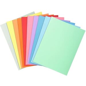 Exacompta Réf. 340000E Carton de 5 paquets de 100 chemises semi rigides SUPER 160 g/m2 aux couleurs pastel chemises certifiées PEFC™ dimensions 24 x 32 cm pour A4 couleurs assorties - Publicité Exacompta Réf. 340000E Carton de 5 paquets de 100 chemises semi rigides SUPER 160 g/m2 aux couleurs pastel chemises certifiées PEFC™ dimensions 24 x 32 cm pour A4 couleurs assorties - Publicité