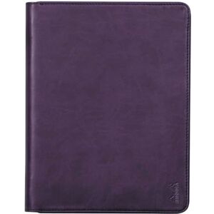 Clairefontaine RHODIA 168105C Conférencier Porte-Documents Violet pour Bloc-Notes et Carnets A5 ou A5+ Dimensions Fermé 19,5x25,5 cm Pochette pour Tablette Simili Cuir Premium - Publicité Clairefontaine RHODIA 168105C Conférencier Porte-Documents Violet pour Bloc-Notes et Carnets A5 ou A5+ Dimensions Fermé 19,5x25,5 cm Pochette pour Tablette Simili Cuir Premium - Publicité