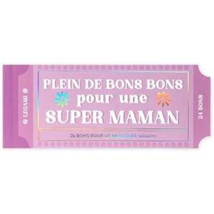 LEGAMI Bloc de 24 bons pour les mères en langue français, avec des activités à faire en famille, coupons avec perforation pour les déchirer, idée cadeau, thème de la mère, 20,3 x 8,4 cm - Publicité LEGAMI Bloc de 24 bons pour les mères en langue français, avec des activités à faire en famille, coupons avec perforation pour les déchirer, idée cadeau, thème de la mère, 20,3 x 8,4 cm - Publicité