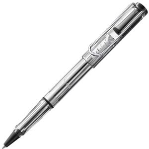 Lamy safari vista Stylo roller avec grip ergonomique et largeur de trait M pour une écriture longue et agréable en plastique robuste ASA avec recharge roller M 63 en noir - Publicité Lamy safari vista Stylo roller avec grip ergonomique et largeur de trait M pour une écriture longue et agréable en plastique robuste ASA avec recharge roller M 63 en noir - Publicité