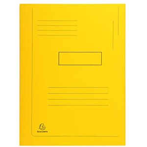 Exacompta Réf. 445009E Carton de 50 chemises imprimées avec 2 rabats Forever® 290 g/m² chemises 100% recyclées et certifiées Ange Bleu dimensions 24 x 32 cm pour format A4 couleur jaune - Publicité Exacompta Réf. 445009E Carton de 50 chemises imprimées avec 2 rabats Forever® 290 g/m² chemises 100% recyclées et certifiées Ange Bleu dimensions 24 x 32 cm pour format A4 couleur jaune - Publicité