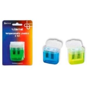 iTerNet Griffe taille-crayon avec récipient disponible en couleurs assorties 4118bt - Publicité iTerNet Griffe taille-crayon avec récipient disponible en couleurs assorties 4118bt - Publicité