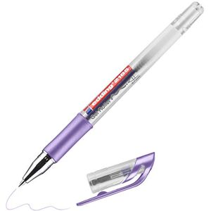 Edding 2185 Roller à encre gel violet métallisé 1 stylo -,7 mm stylo gel pour écrire, dessiner, pour mandalas, bullet journals roller gel, stylo roller - Publicité Edding 2185 Roller à encre gel violet métallisé 1 stylo -,7 mm stylo gel pour écrire, dessiner, pour mandalas, bullet journals roller gel, stylo roller - Publicité