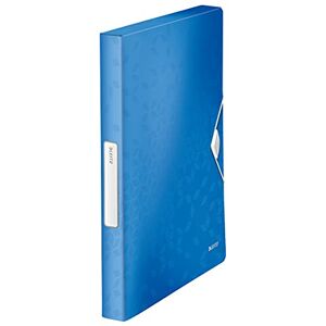 Leitz – Boîte de Classement A4, PP 30 mm, Capacité 250 Feuilles, Fermeture Élastique, Étiquette pour Identification, Bleu WOW, 46290036 - Publicité Leitz – Boîte de Classement A4, PP 30 mm, Capacité 250 Feuilles, Fermeture Élastique, Étiquette pour Identification, Bleu WOW, 46290036 - Publicité